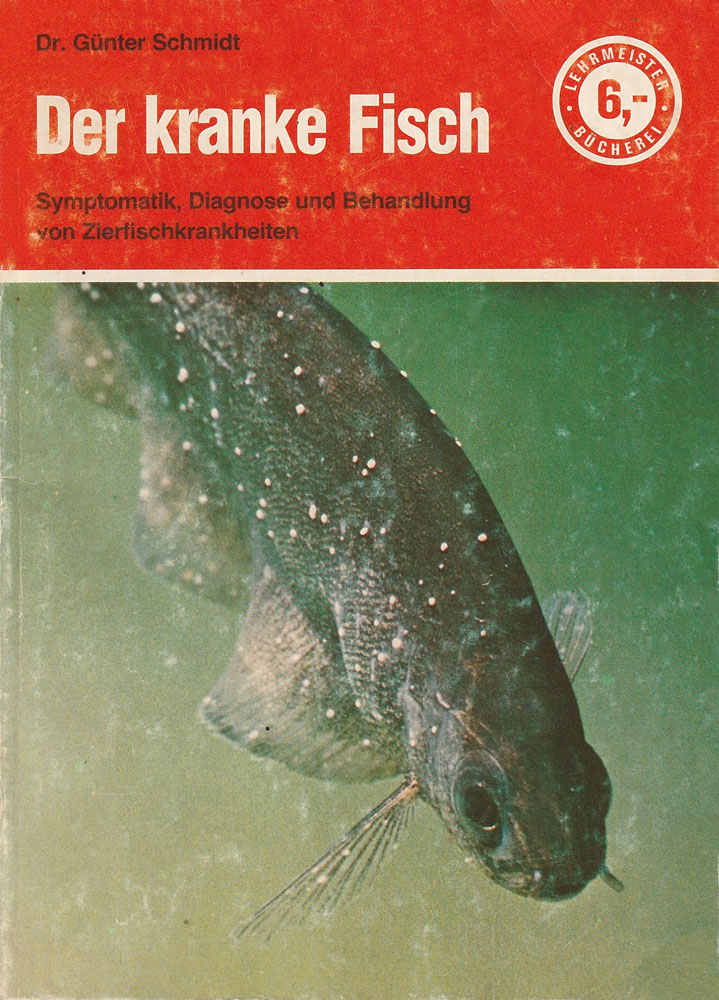 Buch über Fischkrankheiten von 1982
