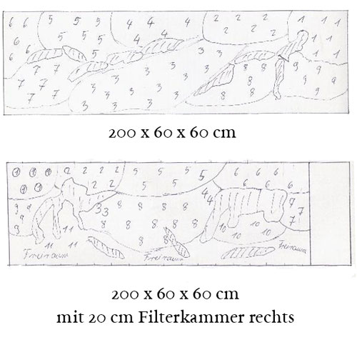 2 Beispiele für einen Pflanzplan